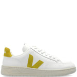 Veja V12 Chromefree Leather Sneakers