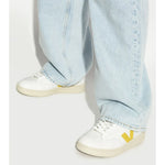 Veja V12 Chromefree Leather Sneakers