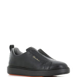 Santoni Slip-On Leather Sneakers