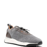 Santoni Knitted Sneakers