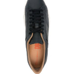 Santoni Leather Sneakers