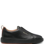 Santoni Leather Sneakers