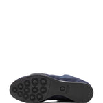 Versace High Top Greek Key Navy Sneakers