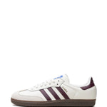 adidas X Emmi Samba Og Off-White/Maroon Sneakers