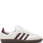 adidas X Emmi Samba Og Off-White/Maroon Sneakers