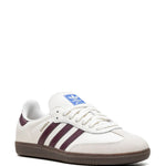 adidas X Emmi Samba Og Off-White/Maroon Sneakers