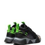 Versace Squalo Black/Fluorescent Green Sneakers