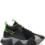Versace Squalo Black/Fluorescent Green Sneakers