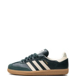 adidas Samba Shadow Green Cream White Gold Metallic Sneakers