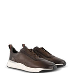 Santoni Leather Sneakers