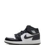 Air Jordan 1 Mid Black/ Iron Grey/ White Sneakers
