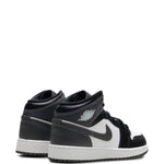 Air Jordan 1 Mid Black/ Iron Grey/ White Sneakers