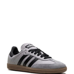 adidas Samba Og Halo Silver/Core Black/Brown Desert Sneakers