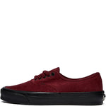 Vans Og Authentic Lx Velvet Emboidery - Leopard Pomegranate Sneakers