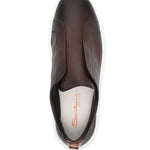 Santoni Leather Sneakers