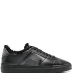 Santoni Leather Sneakers