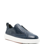 Santoni Leather Sneakers