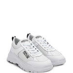 Versace Jeans Couture Mesh-Panelled Sneakers
