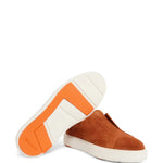 Santoni Suede Sneakers