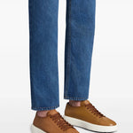 Santoni Leather Sneakers