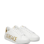 Versace Greca Logo-Print Sneakers