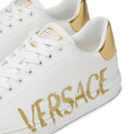 Versace Greca Logo-Print Sneakers