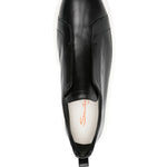 Santoni Slip-On Leather Sneakers