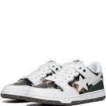 A Bathing Ape?Sk8 Sta #2 Camouflage-Panel Sneakers