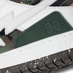 A Bathing Ape?Sk8 Sta #2 Camouflage-Panel Sneakers