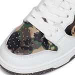 A Bathing Ape?Sk8 Sta #2 Camouflage-Panel Sneakers