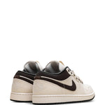 Air Jordan 1 Low Premium Pale Ivory/Baroque Brown Sneakers