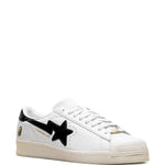 adidas X A Bathing Ape Superstar Vintage White Black Sneakers