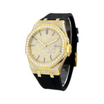 Moissanite Men's Watch Automatic European And American Mechanical Steel Belt