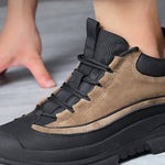 Men's Cotton Shoes Wool Fleece Lined Thick High-top Casual