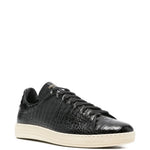 Tom Ford Crocodile-Embossed Leather Sneakers