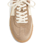 Valentino Garavani Upvillage Low Top Trainer In Split Leather And Calfskin Nappa Leather