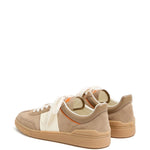 Valentino Garavani Upvillage Low Top Trainer In Split Leather And Calfskin Nappa Leather
