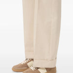 Valentino Garavani Upvillage Low Top Trainer In Split Leather And Calfskin Nappa Leather