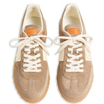 Valentino Garavani Upvillage Low Top Trainer In Split Leather And Calfskin Nappa Leather