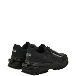 Versace Jeans Couture Zip-Detail Textured Sneakers