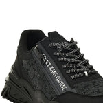 Versace Jeans Couture Zip-Detail Textured Sneakers