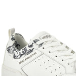 Versace Jeans Couture Barocco-Print Perforated Sneakers