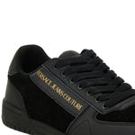 Versace Jeans Couture Logo Leather Sneakers