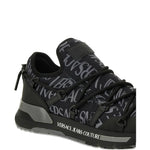 Versace Jeans Couture Logo-Print Lace-Up Sneakers