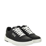 Versace Jeans Couture Logo-Detailed Leather Sneakers