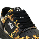 Versace Jeans Couture Barocco-Print Lace-Up Sneakers