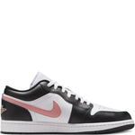 Air Jordan 1 Black Rust Pink Sneakers