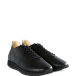 The Row Leather Lace-Up Sneakers