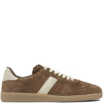 Tom Ford Suede Leather Striped Low-Top Sneakers