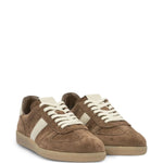 Tom Ford Suede Leather Striped Low-Top Sneakers
